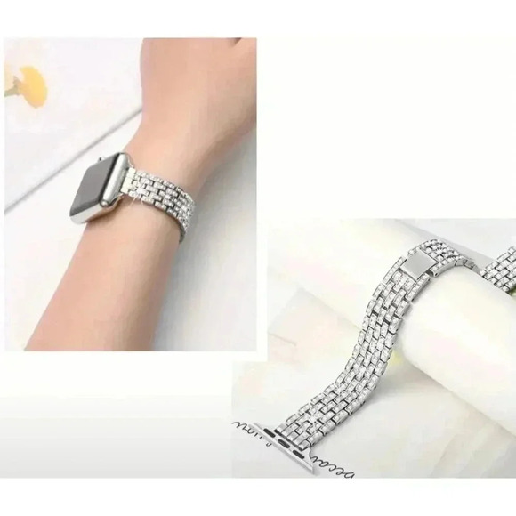 Sparkling Rhinestone Watchband for Apple Watch - Picture 2 of 3